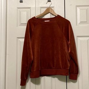 Rust Slight Dolman Sleeve Valour Top